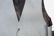 Tommy Hilfiger Mens Modern fit Button-Up Vest XL Blue Solid Stretch