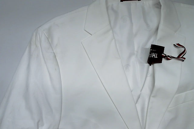 Tommy Hilfiger Mens Modern fit Suit Jacket Blazer 42 S White Solid Stretch
