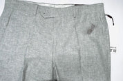 Bar Iii Mens Slim fit Dress Pants 32 / 30 Sage Green Solid Stretch Linen