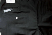 Michael Kors Mens Classic fit Dress Pants 52 / 30 Black Solid Wool