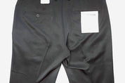 Kenneth Cole Mens Slim fit Dress Pants 34 / 30 Black Solid Stretch