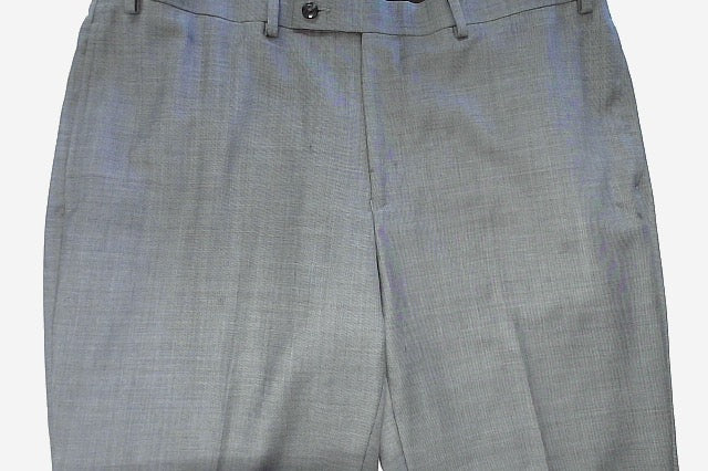 Calvin Klein Mens Slim fit Dress Pants 38 / 30 Charcoal Grey Solid