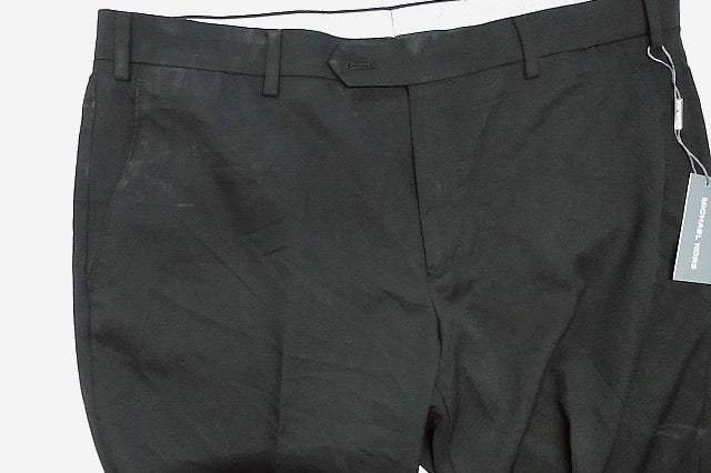 Michael Kors Mens Classic fit Dress Pants 36 / 29 Black Solid