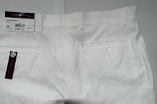 Tommy Hilfiger Mens Modern fit Dress Pants 34 / 34 White Solid Stretch