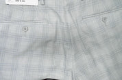 Tommy Hilfiger Mens Modern fit Dress Pants 30 / 30 Light Grey Plaid
