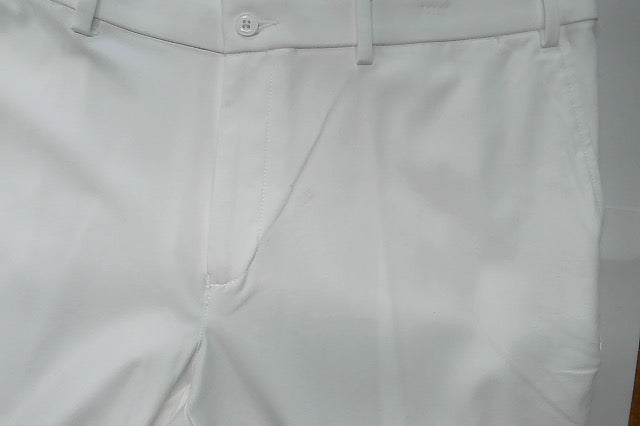 Michael Kors Mens Classic fit Dress Pants 40 / 29 White Solid