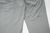 Tommy Hilfiger Mens Relaxed fit Dress Pants 40 / 32 Light Grey Solid