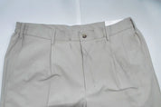 Tommy Hilfiger Mens Relaxed fit Dress Pants 36 / 30 Beige Solid