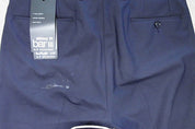 Bar Iii Mens Skinny fit Dress Pants 33 / 32 Navy Blue Solid