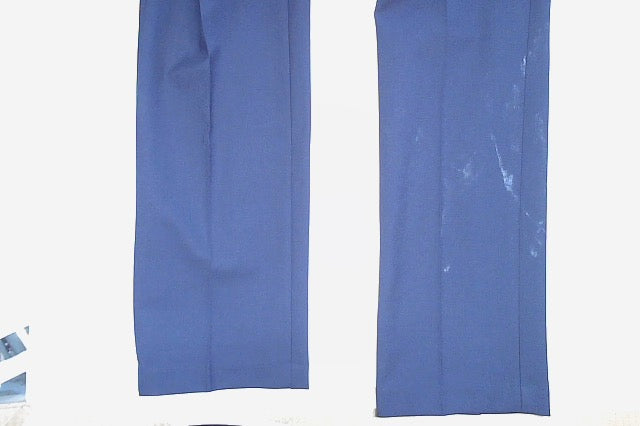 Kenneth Cole Mens Skinny fit Dress Pants 29 / 30 Navy Blue Solid Stretch