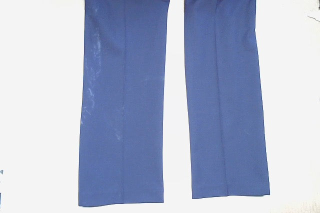 Kenneth Cole Mens Skinny fit Dress Pants 29 / 30 Navy Blue Solid Stretch