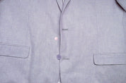 Bar Iii Mens Slim fit Sport Coat Blazer 46 R Lavender Purple Solid Linen