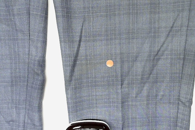 Michael Kors Mens Classic fit Dress Pants 44 / 32 Blue Plaid Wool