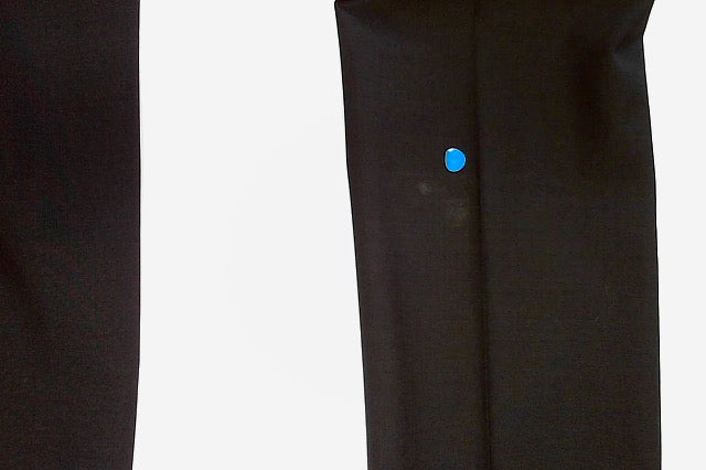 Bar Iii Mens Skinny fit Dress Pants 34 / 30 Black Solid Wool