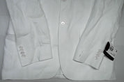 Tommy Hilfiger Mens Modern fit Sport Coat Blazer 36 S White Solid Linen