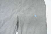 Calvin Klein Mens Slim fit Dress Pants 32 / 30 Light Grey Solid Stretch