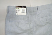 Bar Iii Mens Slim fit Dress Pants 30 / 30 Light Blue Solid Stretch Linen