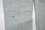 Michael Kors Mens Classic fit Dress Pants 38 / 34 Light Blue Plaid Stretch