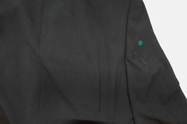 Tallia Mens Classic fit Suit Jacket Blazer 44 L Black Solid Stretch
