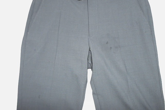 Bar Iii Mens Slim fit Dress Pants 31 / 32 Blue Solid Stretch Wool