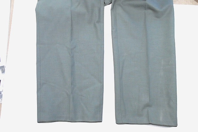 Hugo Boss Mens Modern fit Dress Pants 30 / 32 Green Solid Stretch Wool