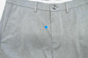 Haggar Mens Straight fit Dress Pants 32 / 32 Charcoal Grey