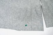 Bar Iii Mens Slim fit Suit Jacket Blazer 36 S Sage Green Solid Stretch Linen