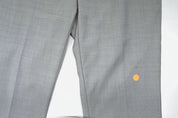 Calvin Klein Mens Slim fit Dress Pants 30 / 30 Light Grey Solid Stretch Wool