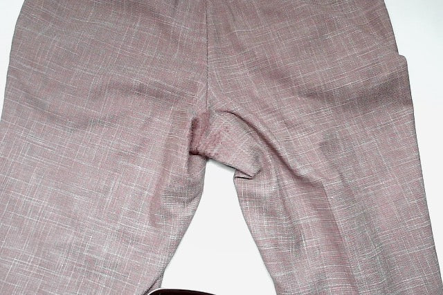 Hugo Boss Mens Slim fit Dress Pants 32 / 32 Red Solid Wool
