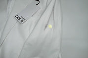 Bar Iii Mens Slim fit Suit Jacket Blazer 42 R White Solid Linen