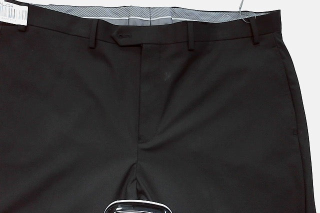 Michael Kors Mens Classic fit Dress Pants 40 / 32 Black Solid
