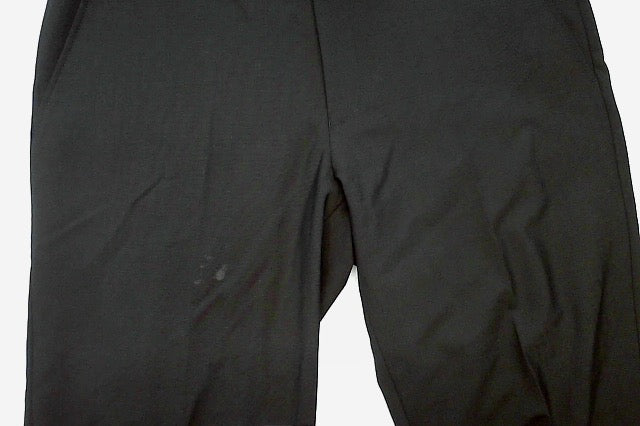Bar Iii Mens Slim fit Dress Pants 32 / 30 Black Solid Wool