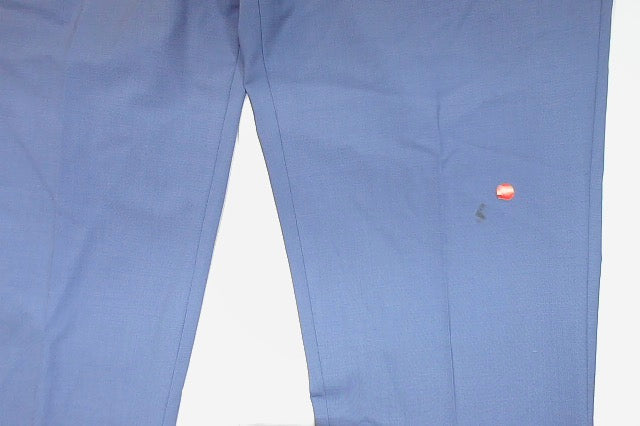 Bar Iii Mens Slim fit Dress Pants 32 / 32 Blue Solid Wool