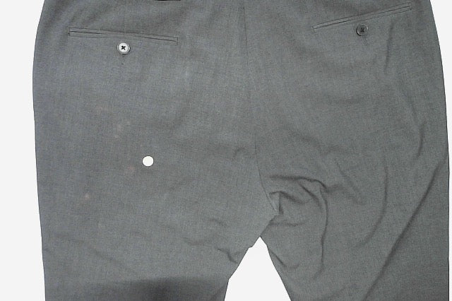 Calvin Klein Mens Skinny fit Dress Pants 36 / 30 Charcoal Grey Solid
