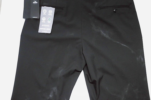 Michael Kors Mens Classic fit Dress Pants 36 / 29 Black Solid