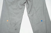 Bar Iii Mens Slim fit Dress Pants 30 / 30 Light Grey Solid Stretch
