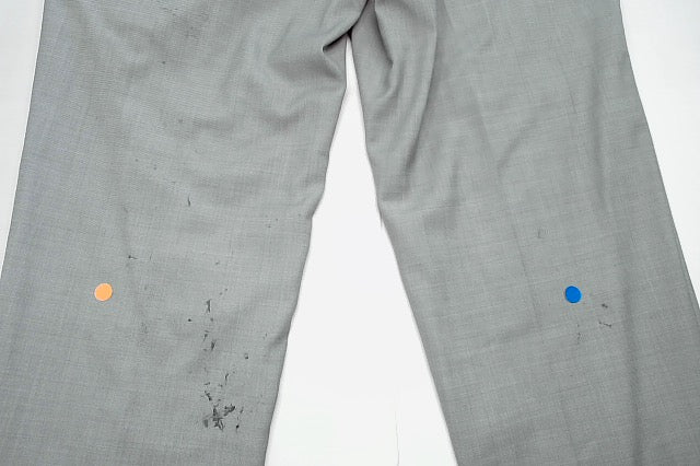 Bar Iii Mens Slim fit Dress Pants 30 / 30 Light Grey Solid Stretch