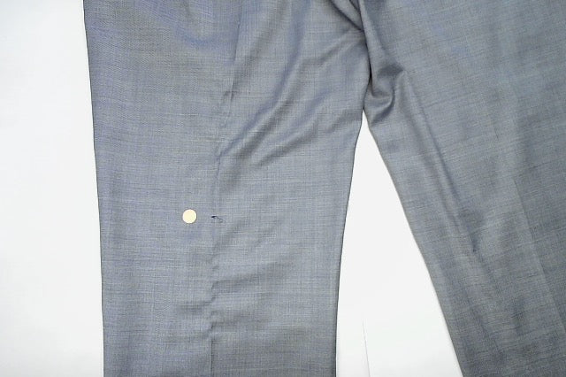 Calvin Klein Mens Slim fit Dress Pants 32 / 32 Powder Blue Solid Stretch
