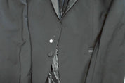 Hugo Boss Mens Modern fit Tuxedo Jacket Blazer 44 R Black Solid Stretch