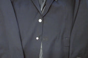 Tommy Hilfiger Mens Modern fit Sport Coat Blazer 48 R Navy Blue Solid Stretch