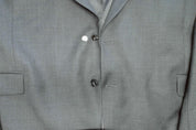 Michael Kors Mens Classic fit Suit Jacket Blazer 54 R Dark Grey Solid Stretch
