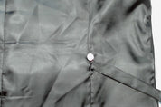 Alfani Mens Slim fit Button-Up Suit Vest Large Black Solid Stretch