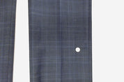Calvin Klein Mens Slim fit Dress Pants 30 / 32 Navy Blue Plaid Stretch
