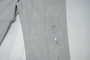Calvin Klein Mens Slim fit Dress Pants 30 / 30 Light Grey Solid Stretch