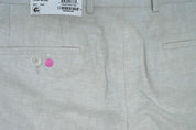 Bar Iii Mens Slim fit Dress Pants 32 / 30 Beige Solid Stretch