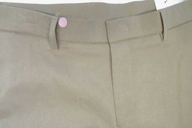 Tommy Hilfiger Mens Modern fit Dress Pants 34 / 30 Brown Solid Stretch