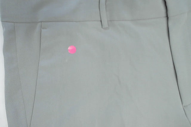 Perry Ellis Mens Modern fit Dress Pants 36 / 30 Light Grey Solid Stretch