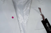 Tommy Hilfiger Mens Modern fit Suit Jacket Blazer 44 L White Solid Stretch