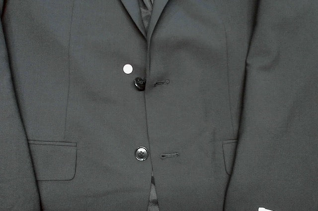 Bar Iii Mens Skinny fit Sport Coat Blazer 42 R Black Solid Stretch