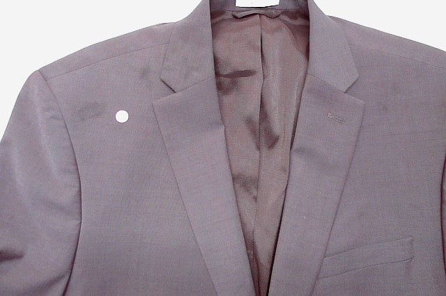 Bar Iii Mens Slim fit Suit Jacket Blazer 44 R Berry Purple Solid Stretch